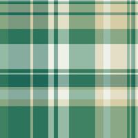 Border check fabric textile, carnival pattern tartan. Luxury background seamless plaid texture in pastel and mint colors. vector