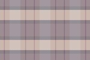 Long check background , masculine texture tartan fabric. Flow seamless textile pattern plaid in pastel and white colors. vector
