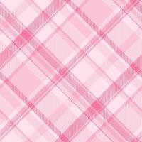 Elegant pink plaid pattern. Soft, subtle diagonal lines create a delicate texture perfect for feminine designs, textile prints, or website backgrounds. vector