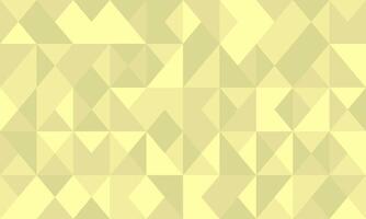Abstract geometric pastel yellow and beige triangle mosaic pattern. Perfect for website backgrounds, presentations, or modern design projects. Subtle, elegant, and versatile. vector