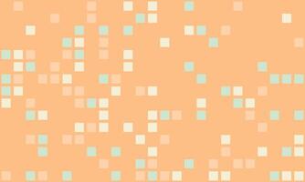 Abstract pastel square pixel pattern. Perfect for backgrounds, website design, or modern branding. Subtle color palette evokes calmness and creativity. vector