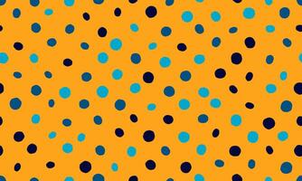 Vibrant abstract polka dot pattern. Perfect for textile design, backgrounds, website designs, and playful branding. vector