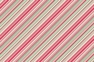 Vibrant diagonal stripes in pink, green, and cream create a cheerful, retroinspired pattern perfect for textile design, website backgrounds, or festive projects. vector