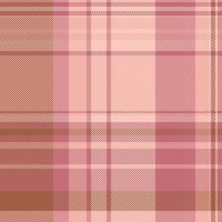 Subtle blush pink and brown plaid pattern. Perfect for textile design, fashion, or website backgrounds. Elegant and versatile, evoking feelings of warmth and comfort. vector