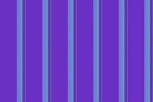 Tuvet pattern stripe textile, flow fabric background . Mibbon seamless lines texture vertical in violet and teal colors. vector