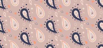 Medallion effect and flat bohemian. Heritage repeat, persian national. Effortless paper by wallpaper design. vector