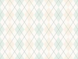 Elegant pastel argyle pattern. Perfect for backgrounds, website design, or textile prints. Subtle, sophisticated, and versatile. Creates a calming, classic aesthetic. vector