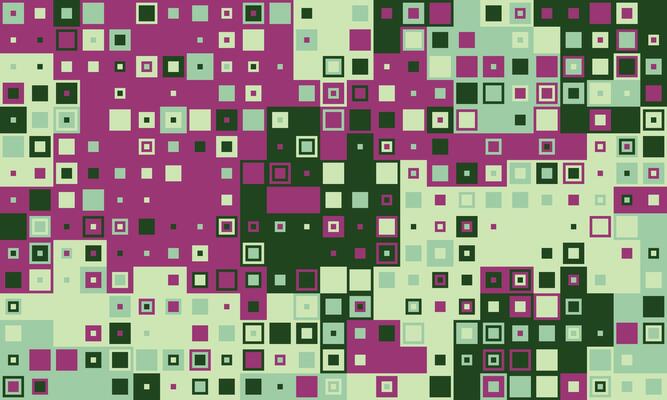 Birthday special graphic page. Art web abstract illusion. Crazy cube classic fun.