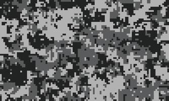Abstract grayscale digital camouflage pattern. Perfect for backgrounds, textures, or militarythemed designs. Its pixelated style offers a modern, urban feel. vector
