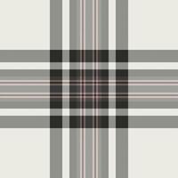 Herringbone check plaid textile, brand pattern background. Grungy tartan seamless fabric texture in grey and white colors. vector
