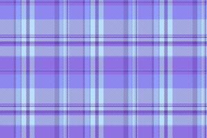 Lovely tartan texture pattern, navy background seamless fabric. Native textile check plaid in indigo and light colors. vector