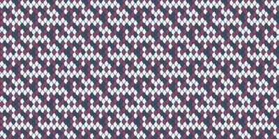 Abstract geometric textile pattern in burgundy and white. Perfect for fashion, website backgrounds, or textile design projects. vector