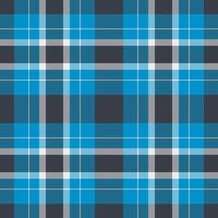 Interior plaid textile seamless, finish tartan pattern check. Site fabric texture background in cyan and dark colors. vector