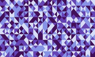 Abstract geometric pattern of purple and blue triangles. Ideal for website backgrounds, textile designs, or modern presentations. vector