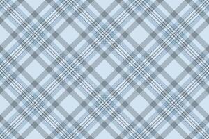 Elegant light blue and gray plaid pattern. Perfect for textile design, website backgrounds, or crafting projects. vector