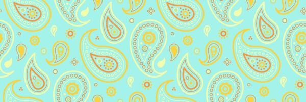 Material paisley on graphic nature. Linen doodle to textured orient. Complexity curl by exotic clothing. vector