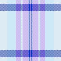 Funky plaid seamless tartan, royal background texture check. Commerce pattern textile fabric in light and violet colors. vector