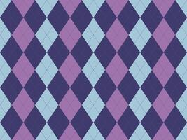 Elegant argyle pattern in muted pastel tones. Perfect for backgrounds, textiles, or fashion designs. This sophisticated diamond pattern evokes a sense of classic style and timeless sophistication. vector