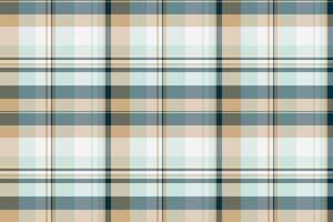 Poncho plaid fabric check, softness textile background seamless. Club tartan pattern texture in pastel and light colors. vector