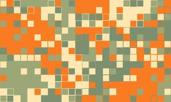 Abstract geometric mosaic pattern. Earthy tones create a textured, pixelated background ideal for website banners, presentations, or modern design projects. vector