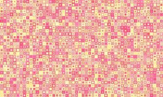 Abstract pink and yellow mosaic pattern. Perfect for backgrounds, textures, or website designs. This vibrant, pixelated image evokes feelings of energy and warmth. vector