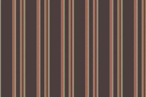 Smooth seamless texture, mixed background vertical lines. Funky fabric pattern textile stripe in pastel and orange colors. vector