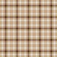 Industry check plaid texture, calm textile tartan . Decorating background fabric seamless pattern in orange and sterling silver colors. vector