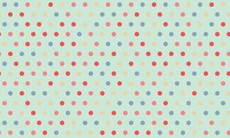 Pastel polka dot pattern background. Ideal for website banners, presentations, or textile designs. A cheerful and versatile graphic featuring a subtle color gradient and repeating motif. vector
