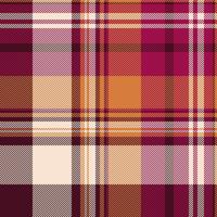 Flannel plaid texture , color textile background fabric. Teen seamless check pattern tartan in dark and light colors. vector