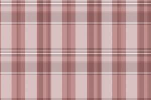 Nobility textile tartan check, popular texture seamless. Quilt pattern fabric background plaid in red and rosy brown colors. vector