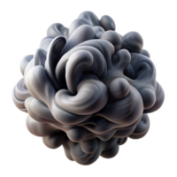 fascinating dynamic nordic A swirling mass of smoke in shades of grey and black, dynamic lighting with high contrast, Abstract Expressionism style elite png