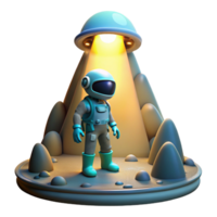 hypnotic gothic A lone figure in a spacesuit exploring a cavernous alien structure, illuminated by the beam of their headlamp. Chiaroscuro lighting, detailed textures premium png