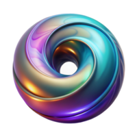 radiant bohemian A swirling vortex of iridescent oil slick colors, illuminated by a single, harsh spotlight from above, in a hyperrealistic style expertly shot png
