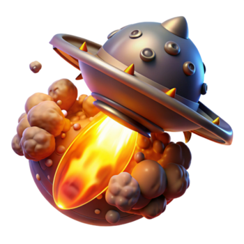 malinconico glorioso un' navicella spaziale fuga un' collasso stella, ardente esplosione nel il sfondo, drammatico e intenso, spazio musica lirica stile autentico png