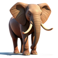 passionate extraordinary A majestic elephant walking through the savanna, warm lighting and long shadows, in a naturalistic style 4K png