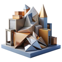 celebrated victorian Deconstructivist architecture, fragmented forms, sharp angles, contrasting materials, dramatic lighting, 8K png