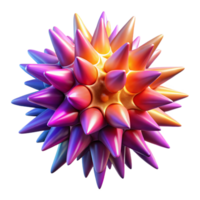 fascinating memorable A chaotic explosion of vibrant color, resembling a supernova, with sharp contrasting hues and a grainy, textured appearance. Digital art style png