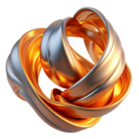 serene creative Flowing ribbons of molten metal, illuminated by fiery orange light, Abstract Expressionist style authentic png