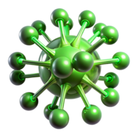 splendid romantic futuristic A network of pulsating bioluminescent strands, emitting an eerie green light, in a dark, abstract space. Biopunk style impeccable png