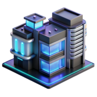spectacular dramatic elegant A futuristic, modular apartment complex, sleek and minimalist design, neon accent lighting, cyberpunk style, high resolution png