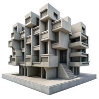sumptuous victorian A Brutalist concrete apartment complex, repetitive geometric patterns, harsh shadows, dystopian atmosphere, monochrome, detailed png