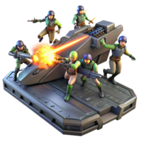 extraordinary minimalist A group of space pirates boarding a derelict spaceship, laser fire illuminating the darkness, chaotic and intense, comic book style authentic png