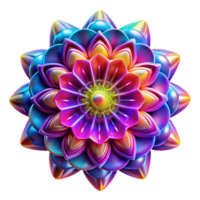 extraordinary nostalgic futuristic A kaleidoscope of vibrant colors, morphing and evolving, illuminated by a bright, flashing light, Psychedelic style original png