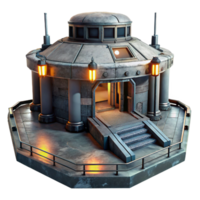 stunning calm art deco A desolate, abandoned space station, dim emergency lighting, eerie atmosphere, photorealistic, highly detailed, original png