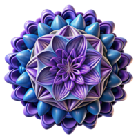 spectacular rare A complex fractal pattern in shades of blue and purple, intricate details with high contrast, Mathematical Art style png