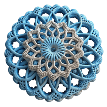 misterioso espléndido un intrincado modelo de cordón, con delicado, entretejido hilos, creando un sentido de elegancia y sofisticación perfecto png