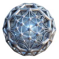 stunning nostalgic retro An intricate web of interwoven silver threads, illuminated by a cool, ethereal glow, Art Deco style precision png
