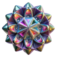 sought after bohemian A kaleidoscope of fragmented, mirrored surfaces, reflecting distorted, abstract shapes, with a bright, multi colored light source detailed png