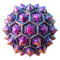 spectacular mysterious abstract A field of glowing, geometric shapes, arranged in a complex, fractal pattern, in a psychedelic, hypnotic style museum quality png