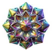 beautiful passionate urban A kaleidoscope of fragmented, mirrored surfaces, reflecting distorted, abstract shapes, with a bright, multi colored light source detailed png